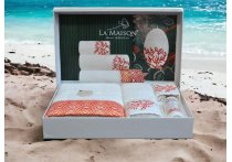 Подарочный набор полотенец La Maison с парфюмом - Bloom (Turkey), 3 штуки